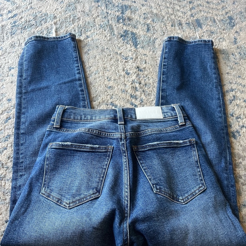 Pistola Charlie High-Rise Straight Ankle Jeans size 25 - Picture 4 of 5